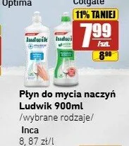 Płyn do mycia naczyń Ludwik rumiankowy promocja w API Market