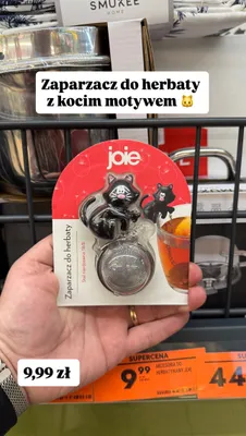 Zaparzacz do herbaty z kocim motywem promocja w Biedronka