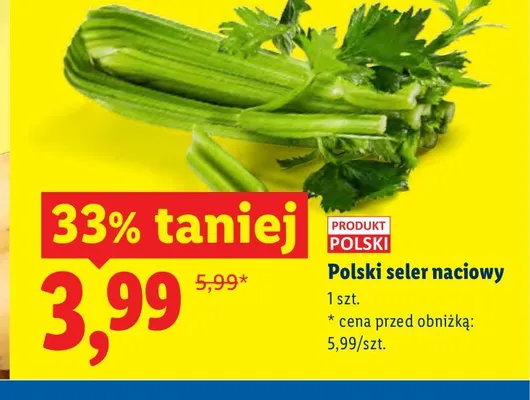 Seler naciowy polski promocja w Lidl