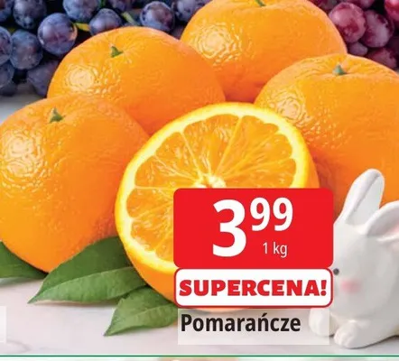 Pomarańcze promocja w Leclerc