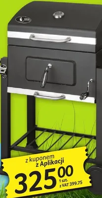 Grill węglowy Angular 67x107x115cm 631464 promocja w Selgros