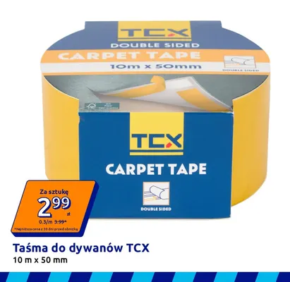 Taśma do dywanów Tcx 10mx50 mm promocja w Action