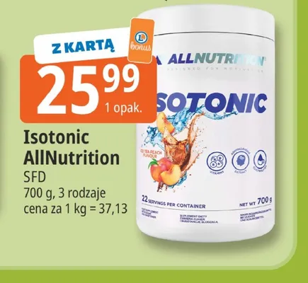 Isotonic AllNutrition SFD promocja w Leclerc