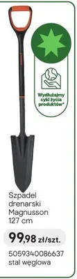 Szpadel drenarski 127 cm promocja w Castorama