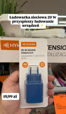 Ładowarka sieciowa 20W promocja w Biedronka