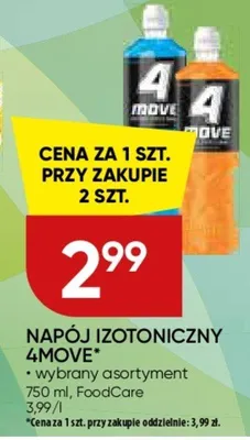 Napój izotoniczny 4Move wybrany asortyment promocja w Chata Polska