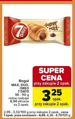 Rogal promocja w Carrefour Express