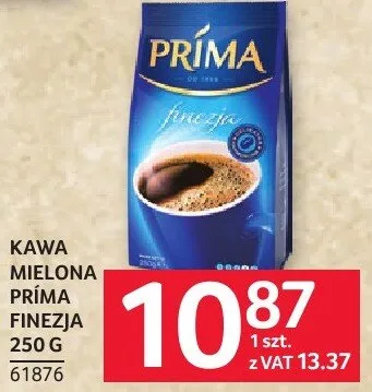 Kawa mielona Prima Finezja 250 g promocja w Selgros
