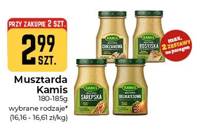 Musztarda Delikatesowa Kamis promocja w Społem Częstochowa