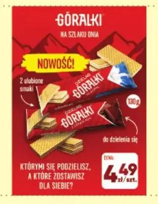 Wafle Dzielne Góralki promocja w Avita
