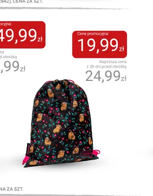 Worek na obuwie Astrabag promocja w Smyk