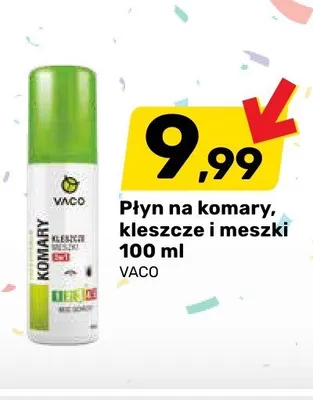 Płyn na komary, kleszcze i meszki VACO promocja w Bricomarche