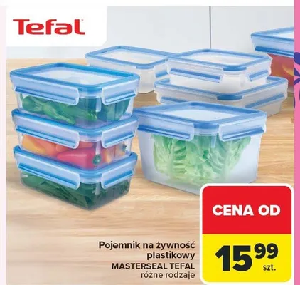 Pojemnik na żywność plastikowy różne rodzaje promocja w Carrefour
