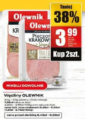 Wędliny promocja w Supeco