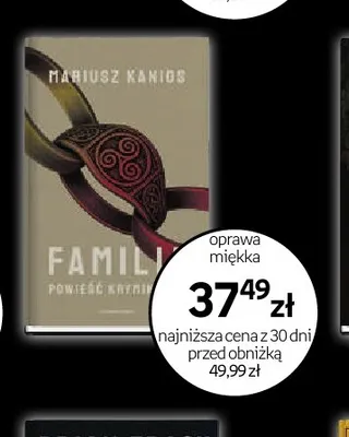 Książka Family Mariusz Kanios oprawa miękka promocja w Empik