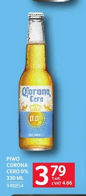 Piwo bezalkoholowe Corona Cero promocja w Selgros