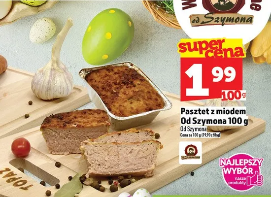 Pasztet z miodem promocja w TOPAZ