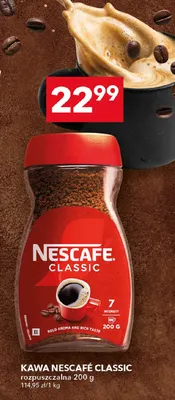 Kawa rozpuszczalna Nescafé Classic promocja w LEWIATAN