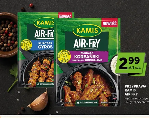 Przyprawa Kamis Air-Fry Kurczak Gyros promocja w Groszek