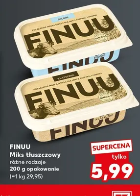 Miks tłuszczowy Finuu promocja w Kaufland
