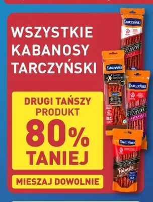 Kabanosy Tarczyński promocja w Aldi