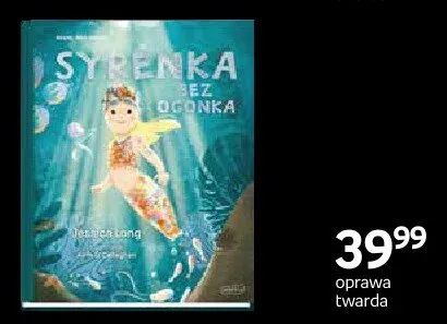 Książka Syrenka bez ogonka oprawa twarda promocja w Empik