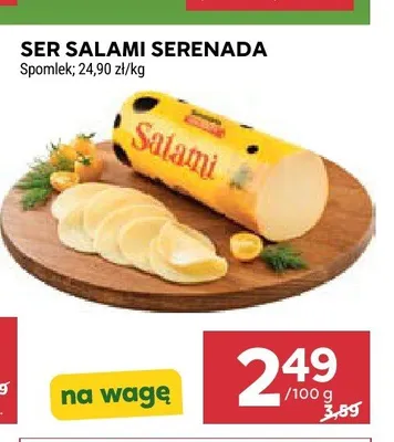Ser Salami Serenada promocja w Stokrotka