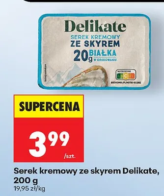 Serek kremowy ze skyrem promocja w Biedronka