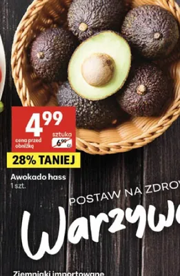 Awokado hass promocja w Delikatesy Centrum