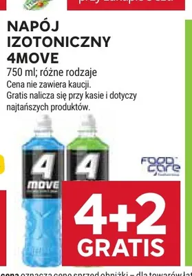 Napój izotoniczny 4Move promocja w Stokrotka