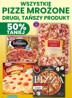 Pizze mrożone promocja w Dino