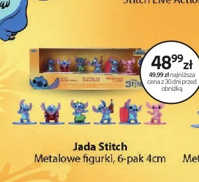 Jada Stitch Metalowe figurki 6-pak 4cm promocja w Empik
