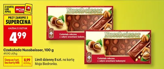 Czekolada promocja w Biedronka