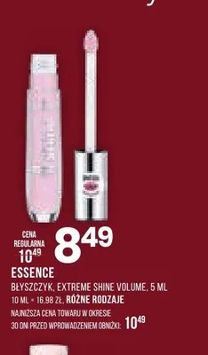 Błyszczyk ESSENCE Extreme Shine Volume promocja w Drogerie Natura