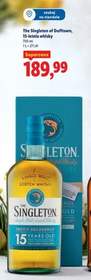 Whisky 15-letnia Dufftown promocja w Lidl