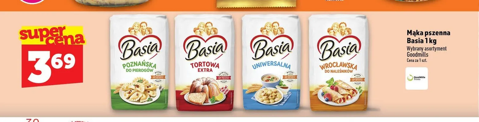 Mąka pszenna Uniwersalna Basia promocja w TOPAZ