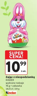 Zając z niespodzianką wybrane rodzaje promocja w Intermarche