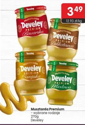 Musztarda Miodowa Premium Develey promocja w Market Point