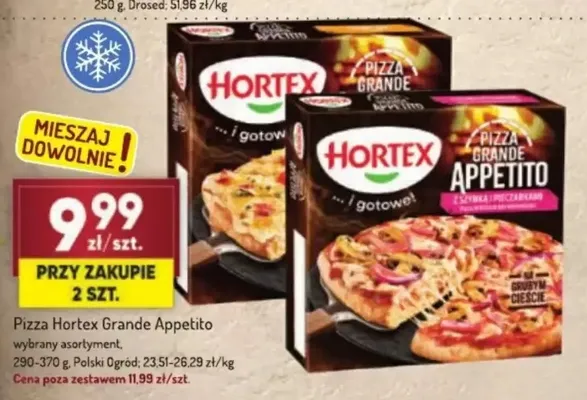 Pizza Hortex Grande Appetito promocja w Avita