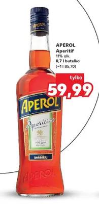 Aperitif Aperol 11% alk. promocja w Kaufland