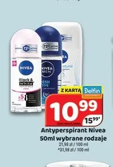 Antyperspirant Nivea promocja w Delfin