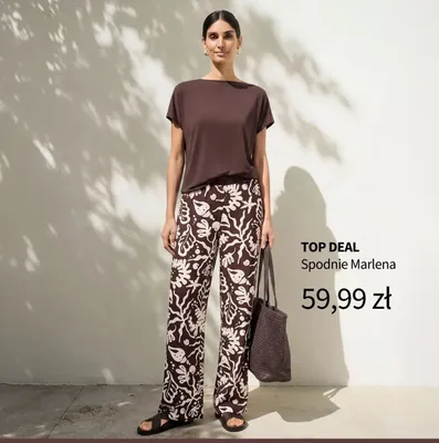 Spodnie Marlena promocja w bonprix