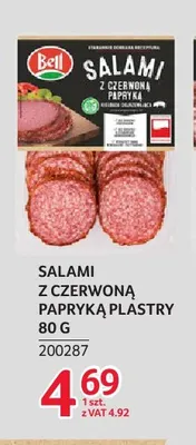 Salami z czerwoną papryką plastry Bell promocja w Selgros
