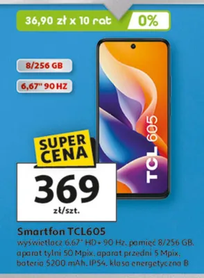 Smartfon TCL605 promocja w Auchan