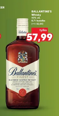 Whisky Ballantine's Finest promocja w Kaufland