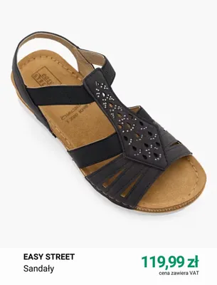 Sandały Easy Street promocja w Deichmann
