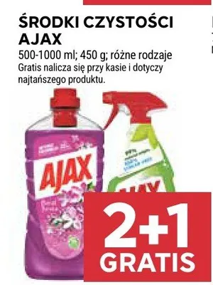 Środki czystości Ajax promocja w Stokrotka