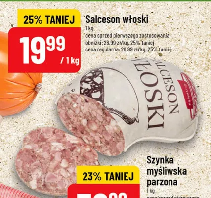 Salceson włoski promocja w POLOmarket