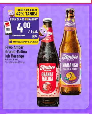 Piwo Amber Marango promocja w POLOmarket