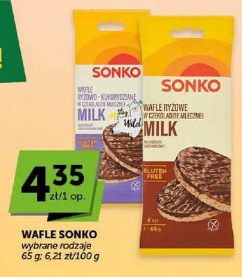 Wafle Sonko promocja w ABC
